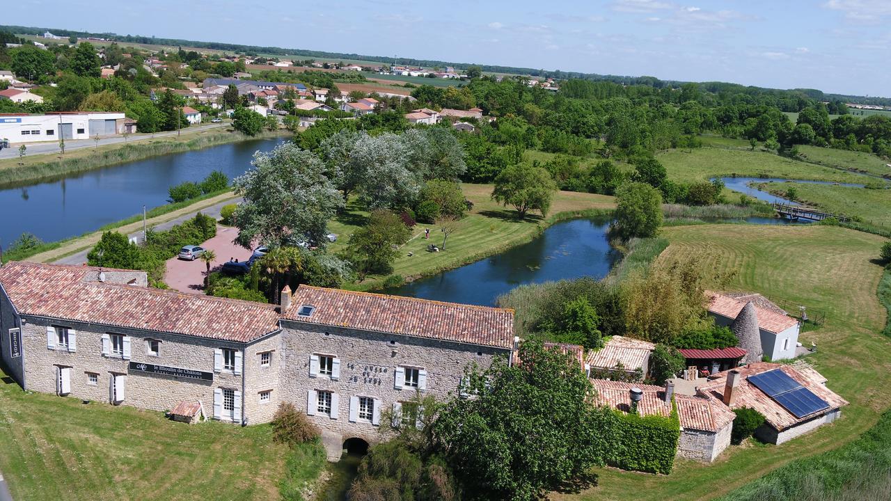 Logis Hotel Le Moulin De Chalons Le Guâ Kültér fotó